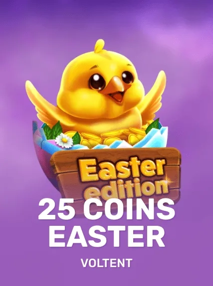 25 Coins Easter game tile